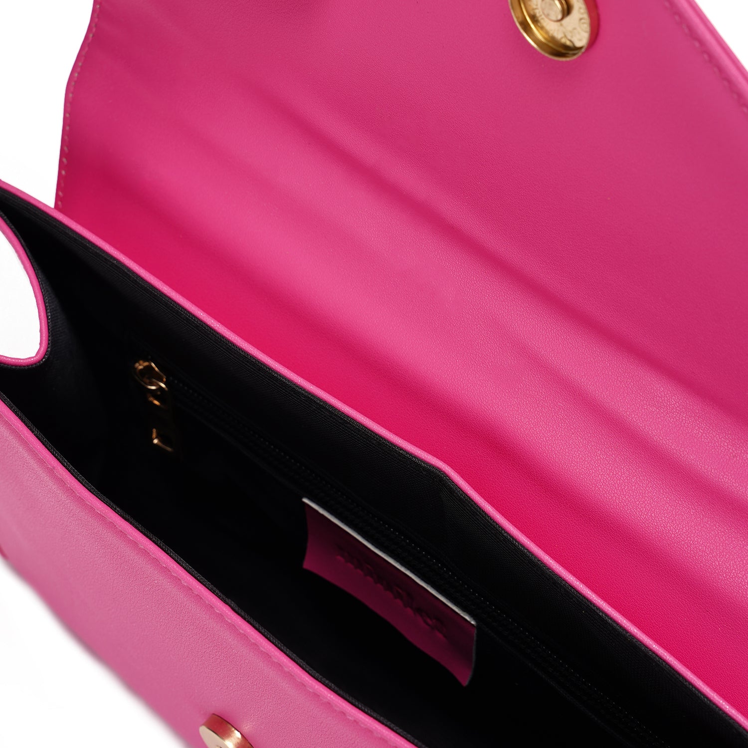 Fuschia | Leather Crossbody Bag