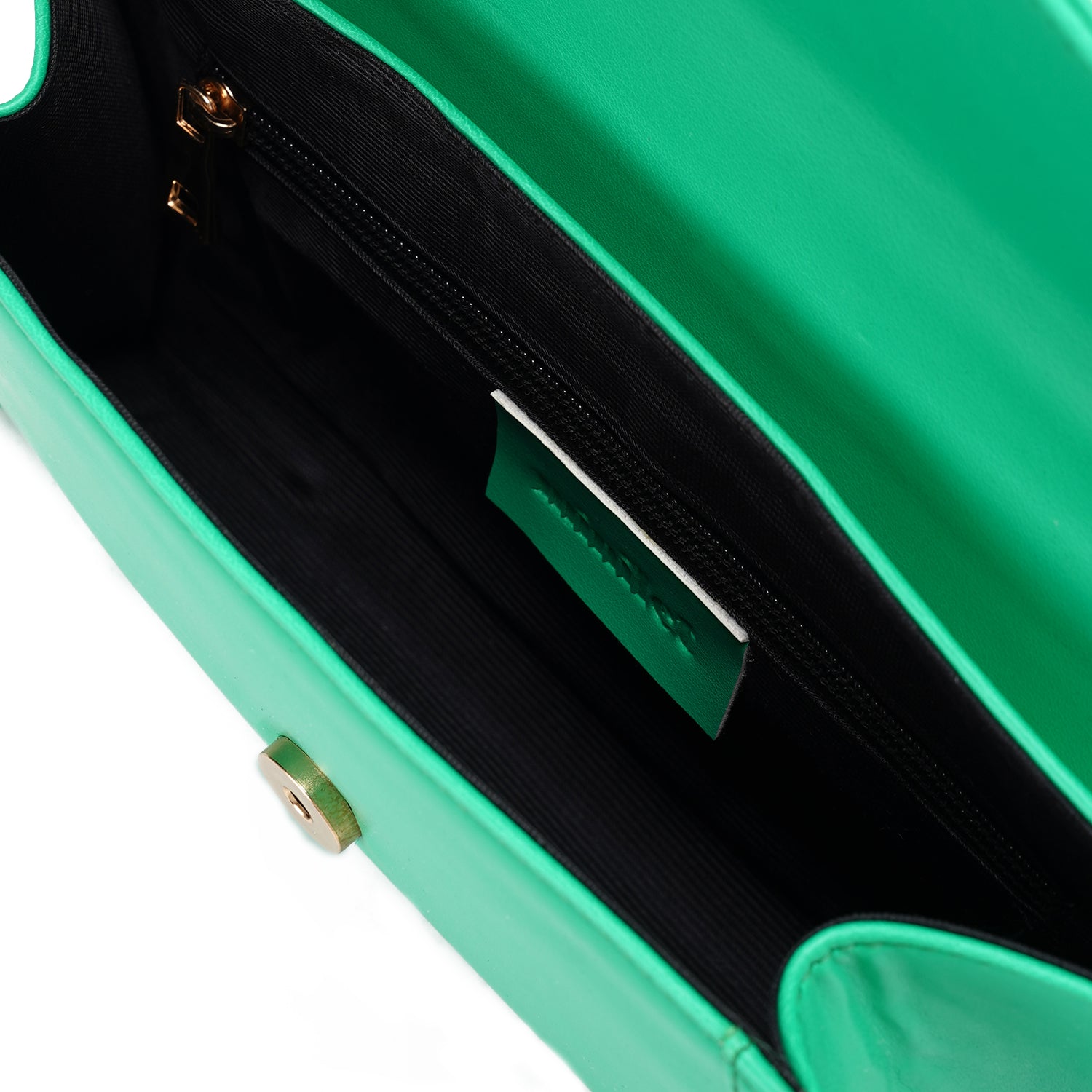 Green | Leather Crossbody Bag