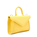 Yellow | Leather Crossbody Bag