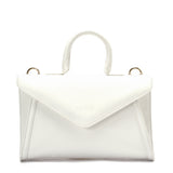 White | Leather Crossbody Bag