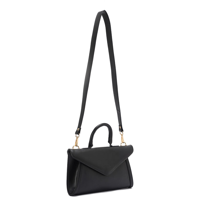 Black | Leather Crossbody Bag