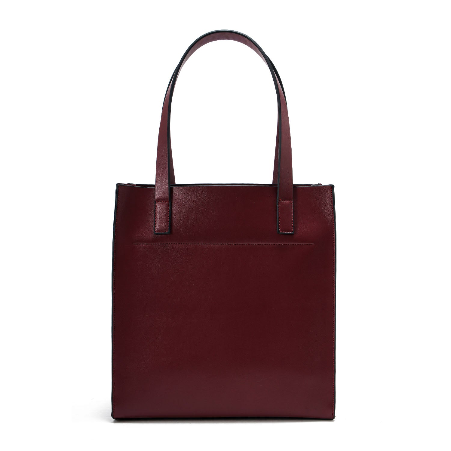 Burgundy | Basic Tote