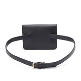 Black | Leather Belt Bag